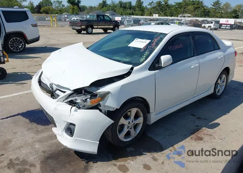 2012 Toyota Corolla S/Le z USA, uszkodzony, nr VIN 2T1BU4EE3CC876855